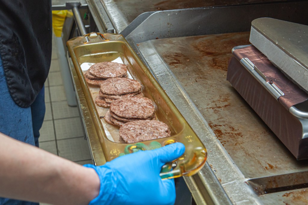 McDonald's burgers