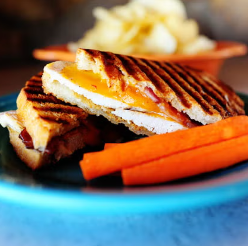 chicken bacon ranch hot sandwich melt