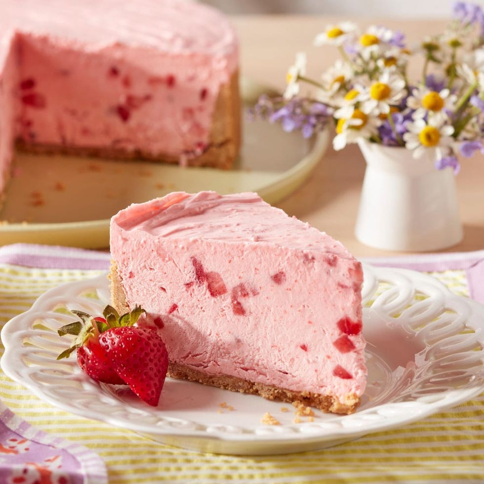 no bake strawberry cheesecake memorial day dessert