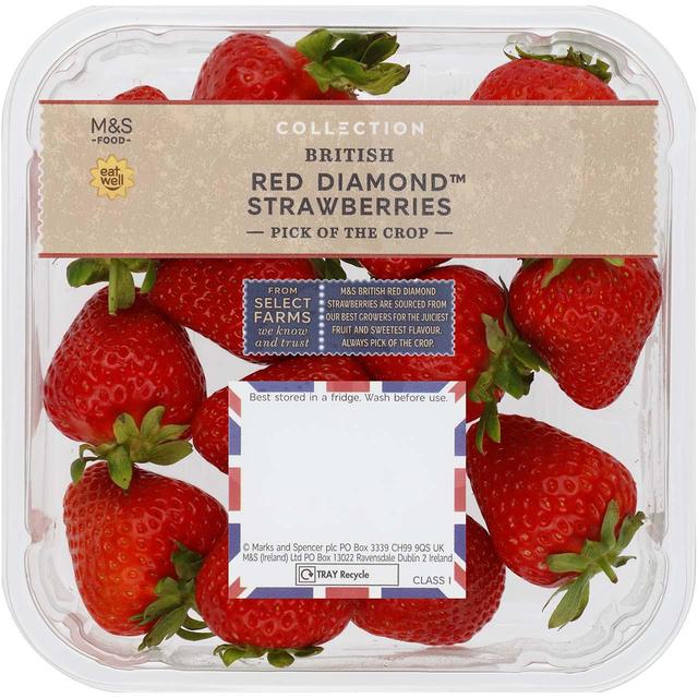 British Red Diamond Strawberries