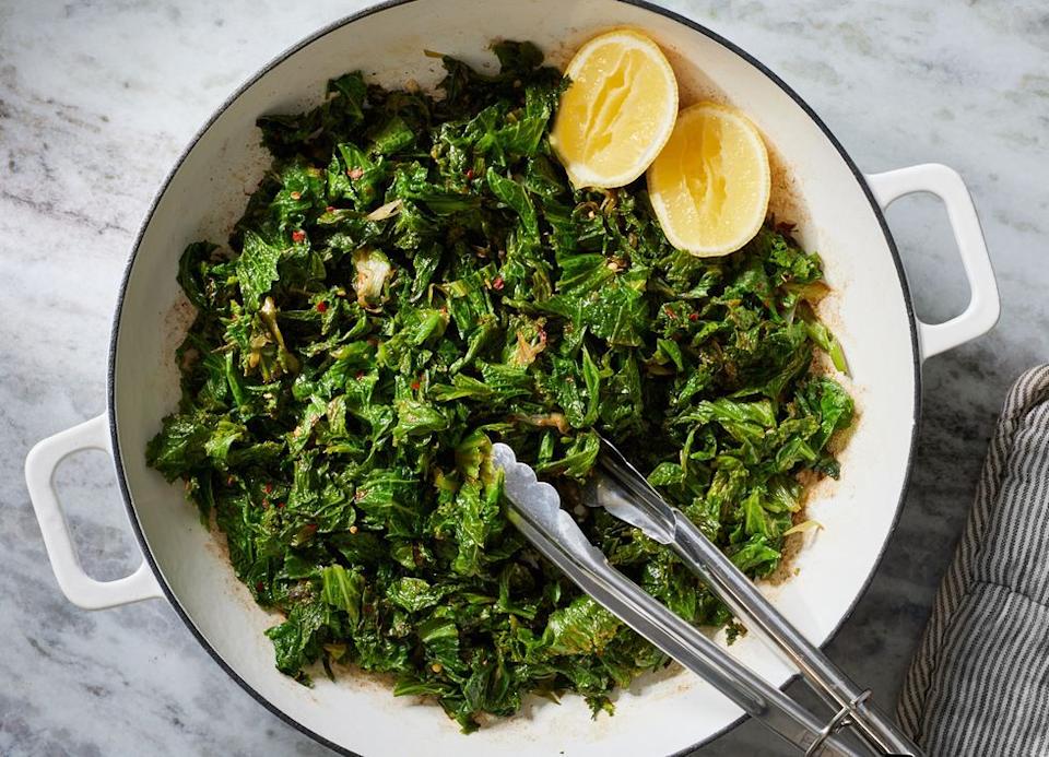 sauteed mustard greens