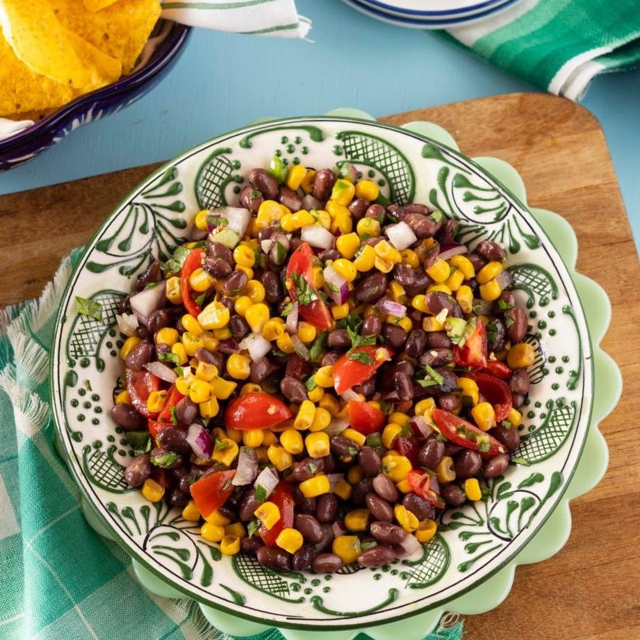 corn and black bean salsa