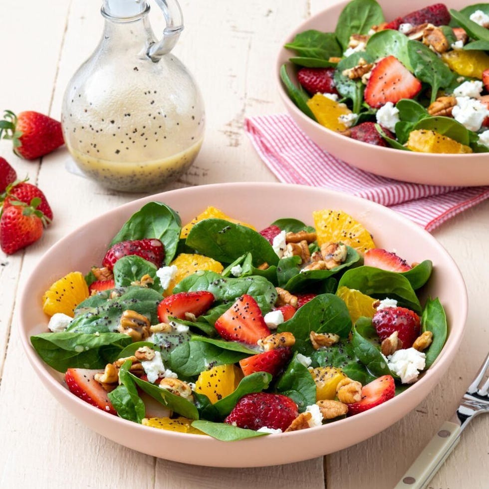 4th of july salads 4th of july salads strawberry spinach salad
