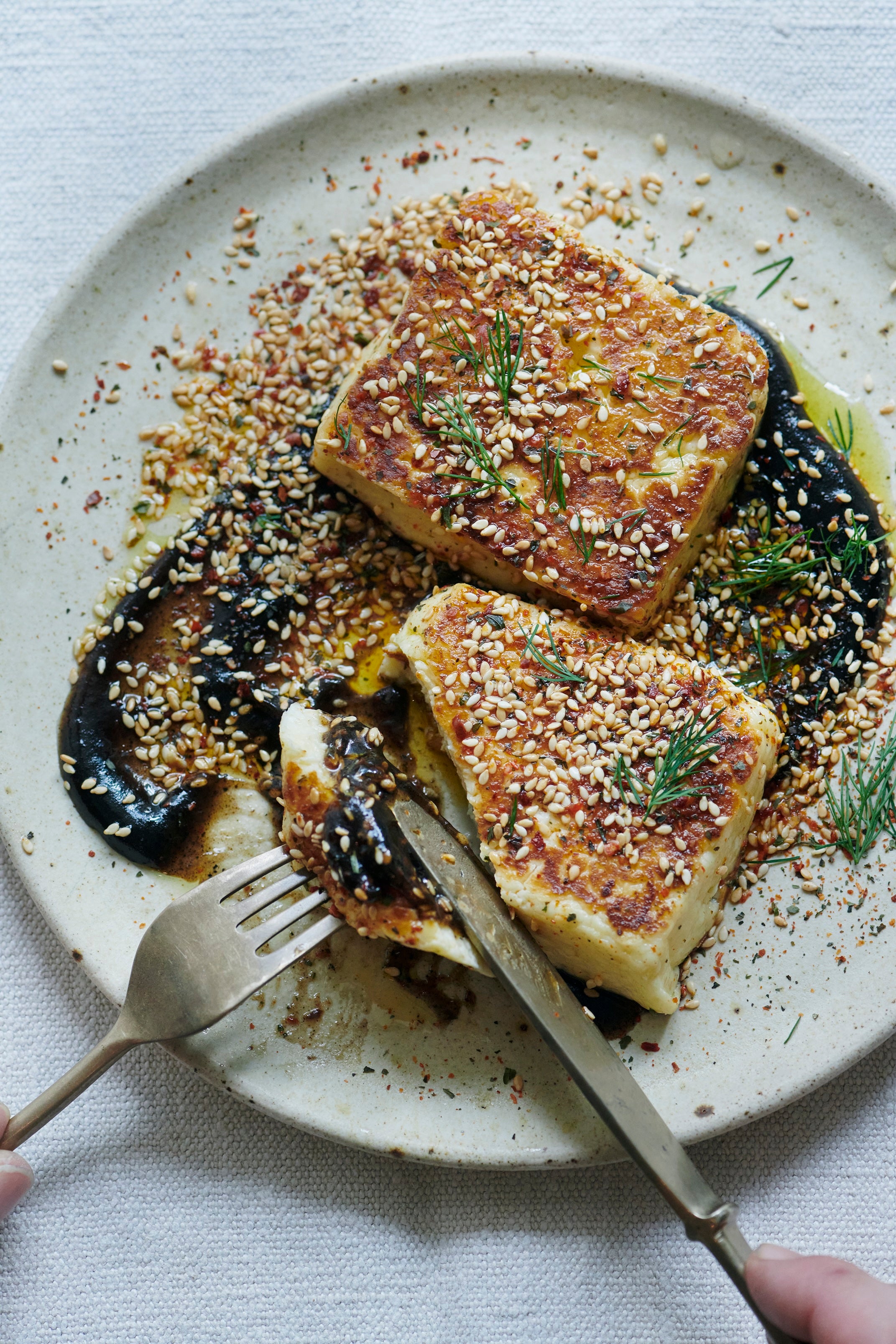The secret is in the ‘black honey’ – a waste-not glaze made from charred aubergine skins