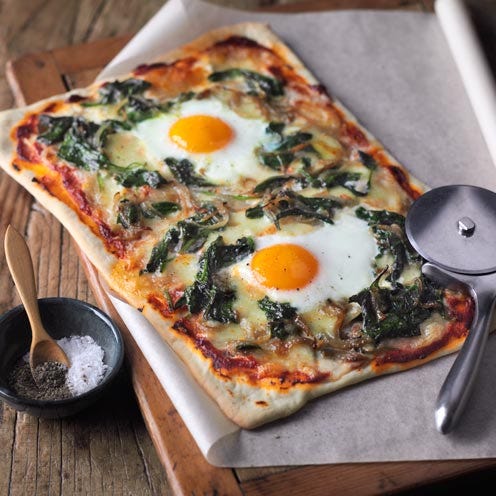 pizza fiorentina