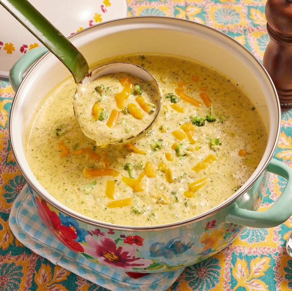 the pioneer woman's broccoli cheddar soup recipe