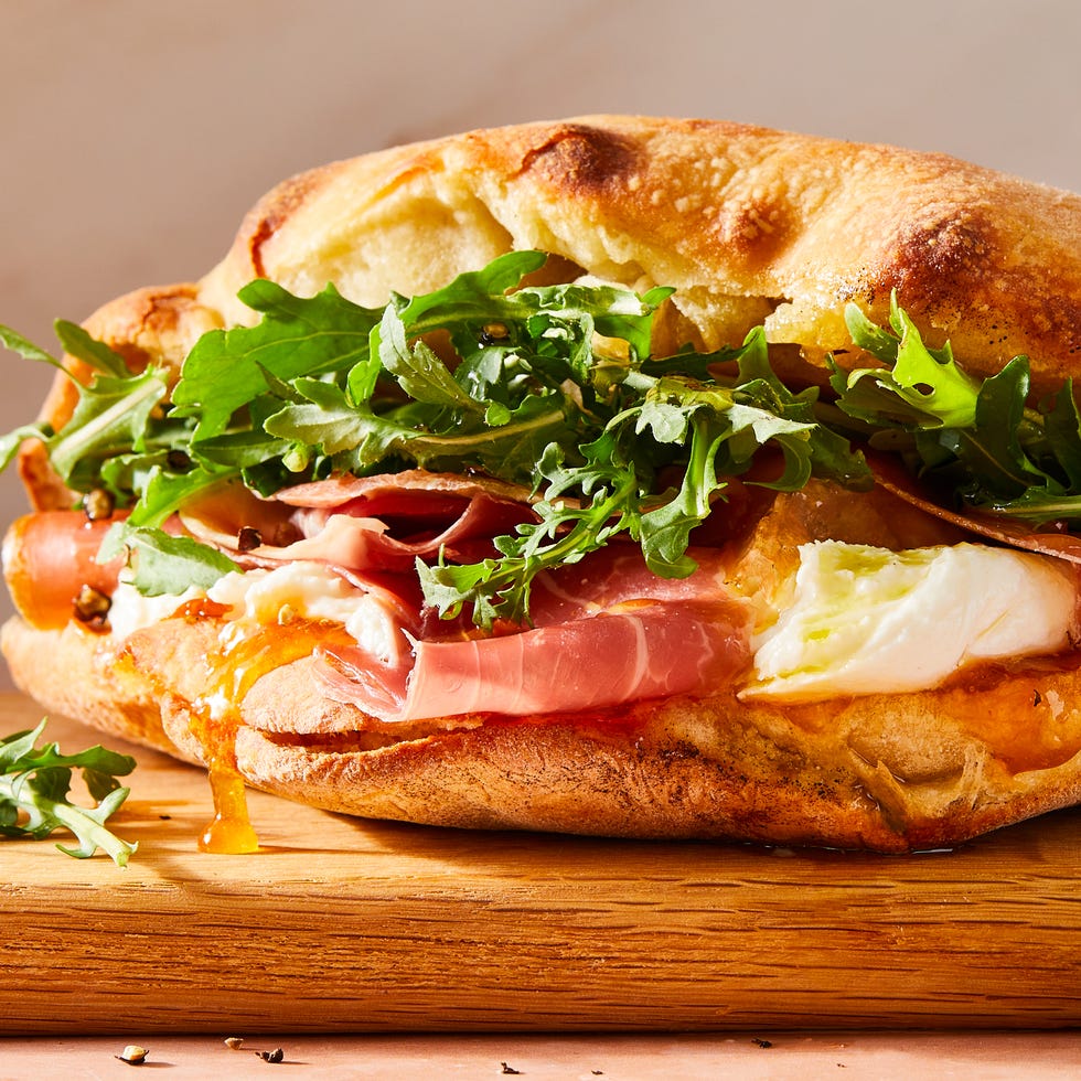 Burrata Pizza Sandwich burrata pizza sandwich