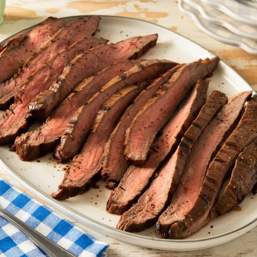 grilled flank steak for camping