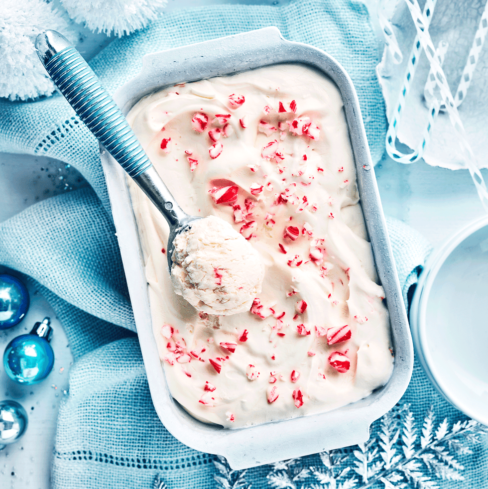 candy cane ice cream