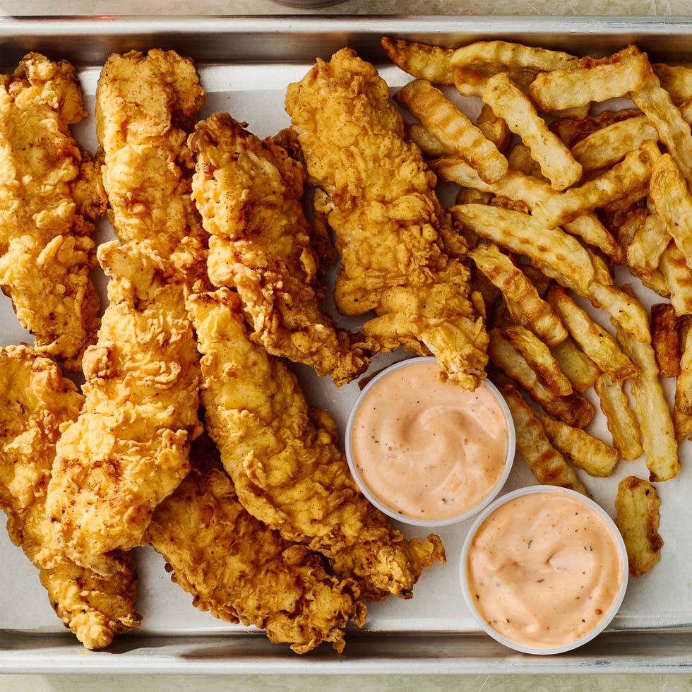 Raising Cane's Chicken and Sauce raising cane's chicken and sauce with crinkle fries