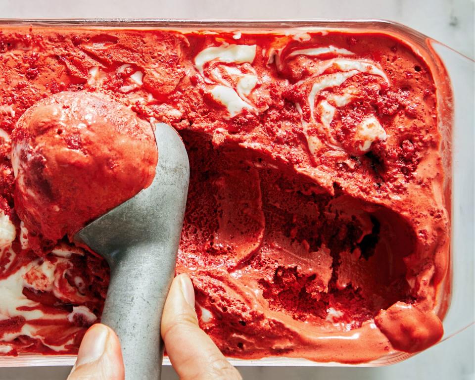 red velvet ice cream