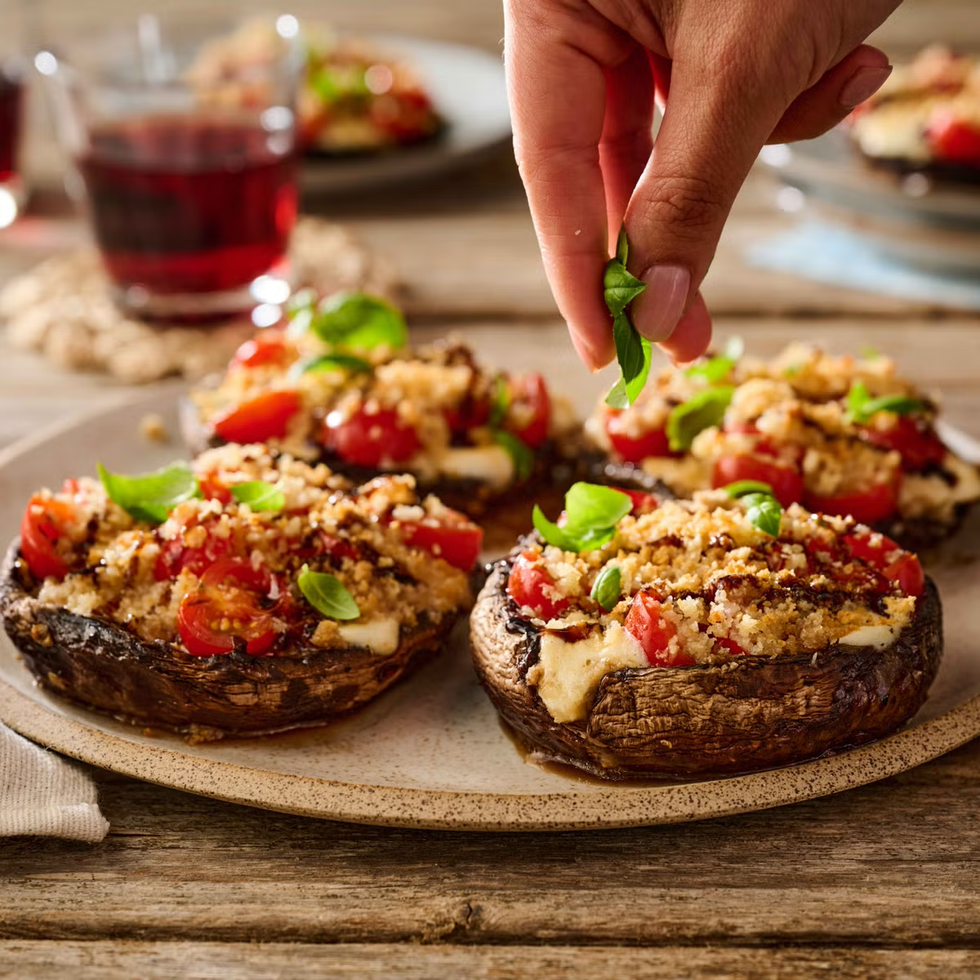 easy party food ideas easy party food ideas stuffed portobello mushrooms
