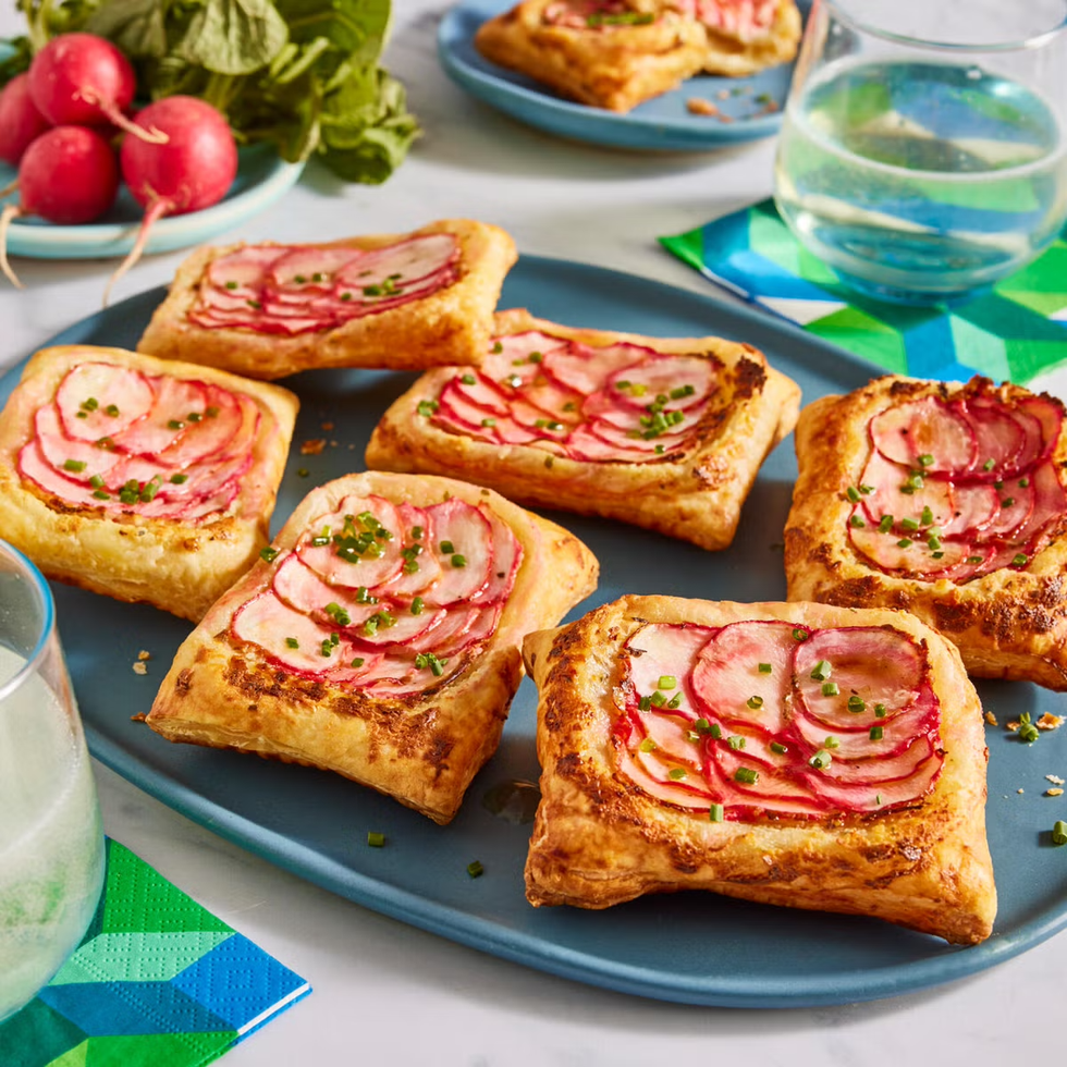 easy party food ideas easy party food ideas upside down radish tarts
