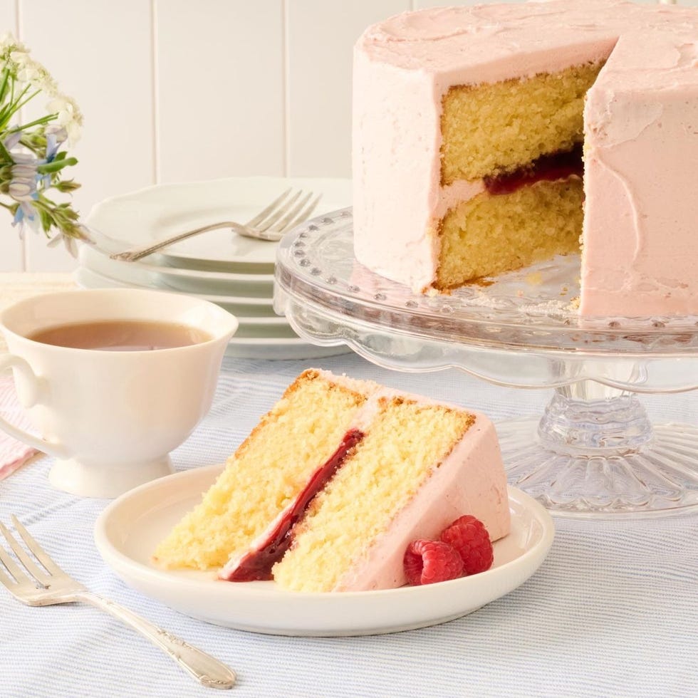 lemon raspberry fathers day cake