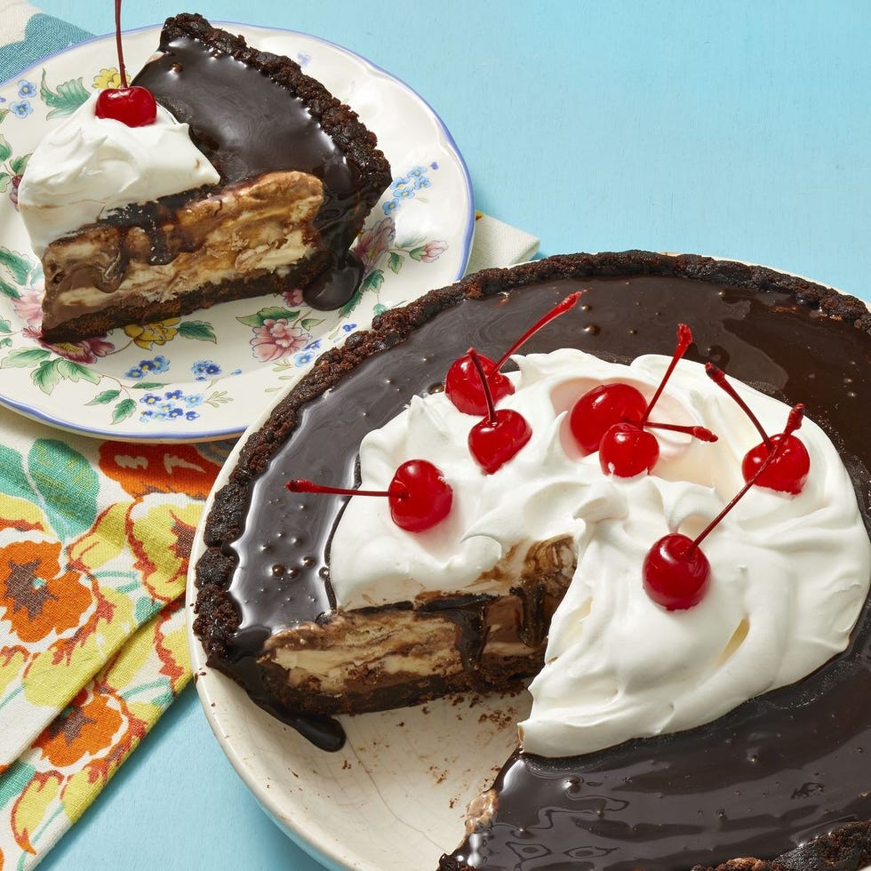 brownie sundae ice cream pie fathers day dessert