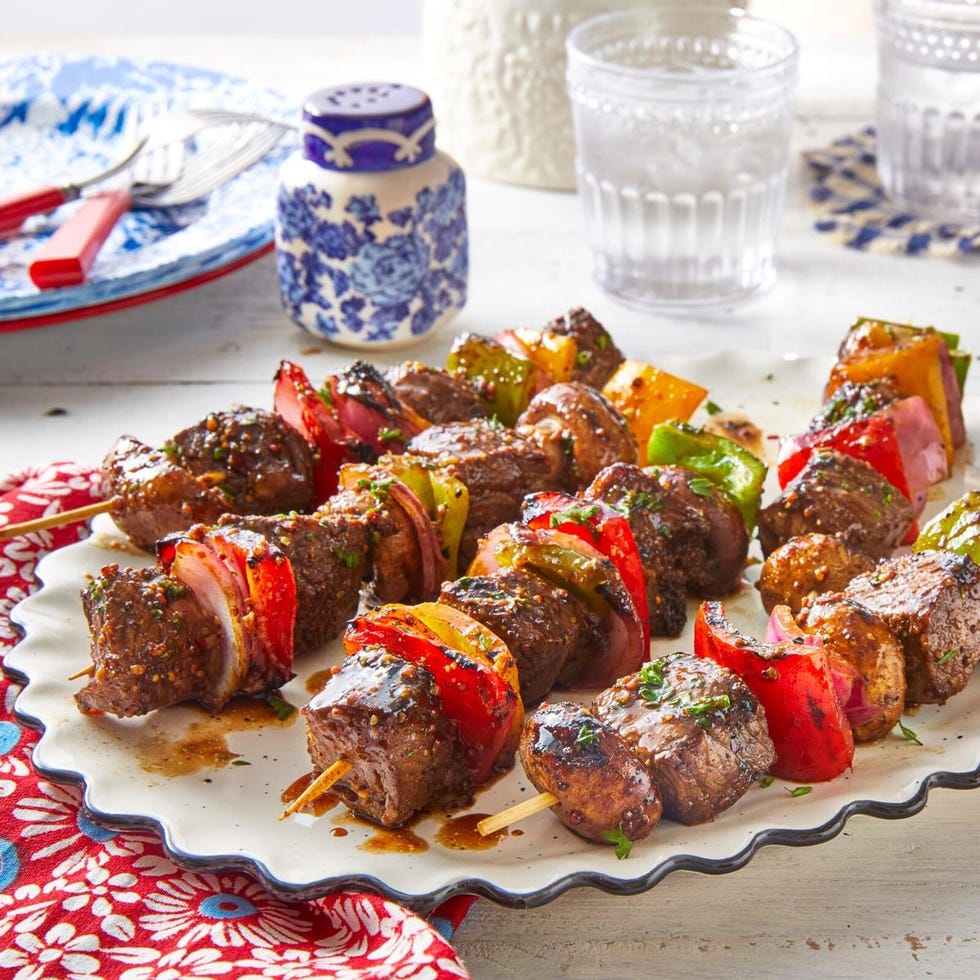 beef kebobs fathers day lunch