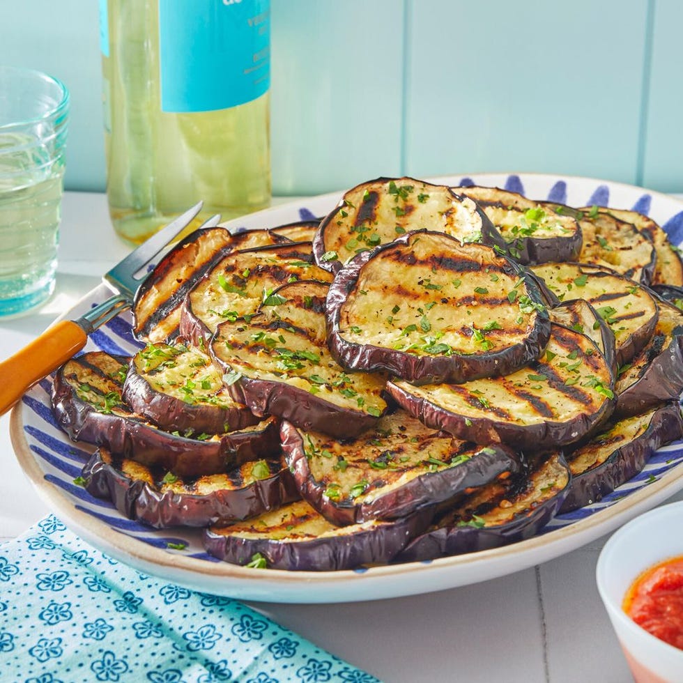 4th of july appetizers grilled eggplant