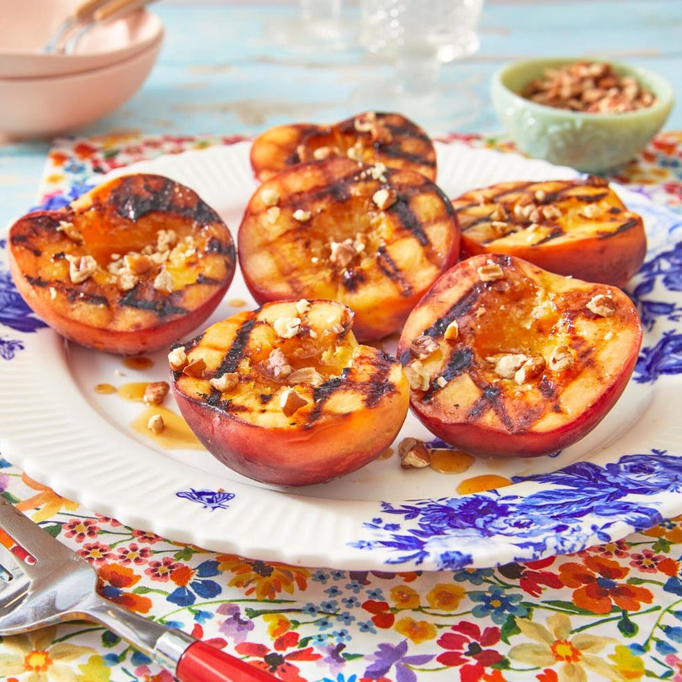 4th of july desserts 4th of july desserts grilled peaches