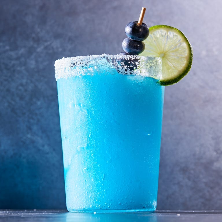 Frozen Blue Moscato Margaritas frozen blue moscato margaritas