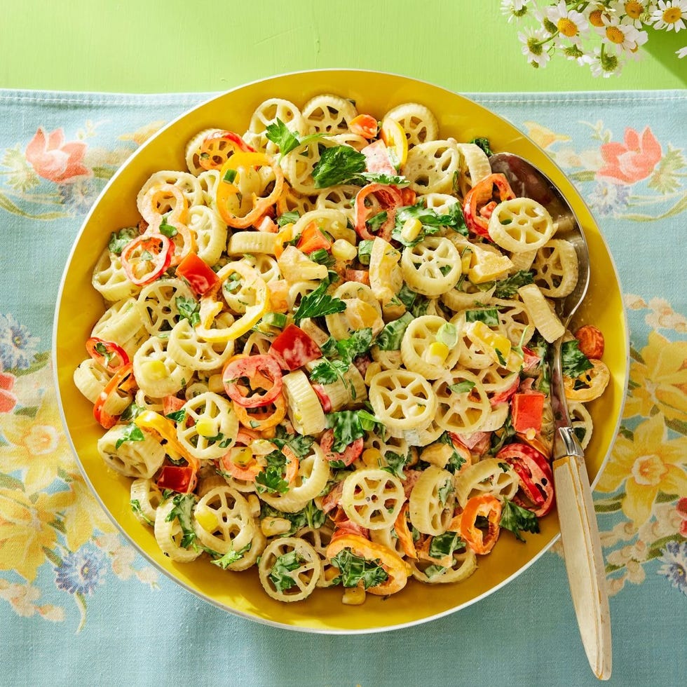 pasta salad recipes spicy veggie pasta salad
