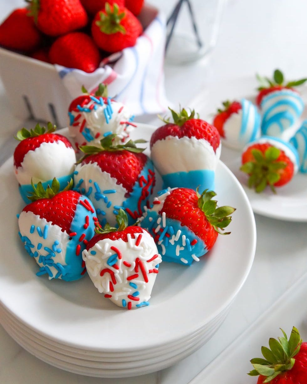 red white blue desserts red white blue desserts strawberries