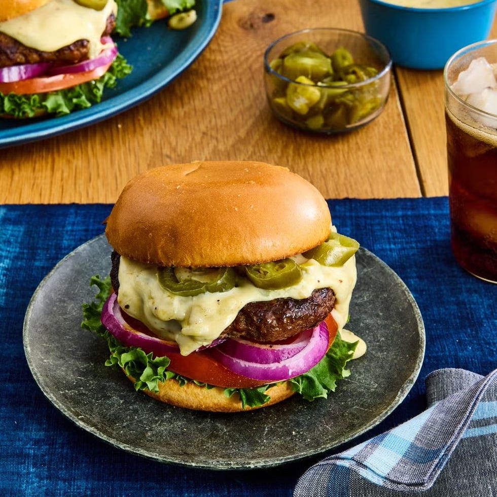 ree drummond best fathers day spicy queso burger