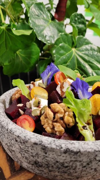 Garden beet and tomato salad is the perfect leafy salad you were looking for to add to your diet.(PC: Seb’s Farm, RAAYA by Atmosphere) Garden beet and tomato salad is the perfect leafy salad you were looking for to add to your diet.(PC: Seb’s Farm, RAAYA by Atmosphere)