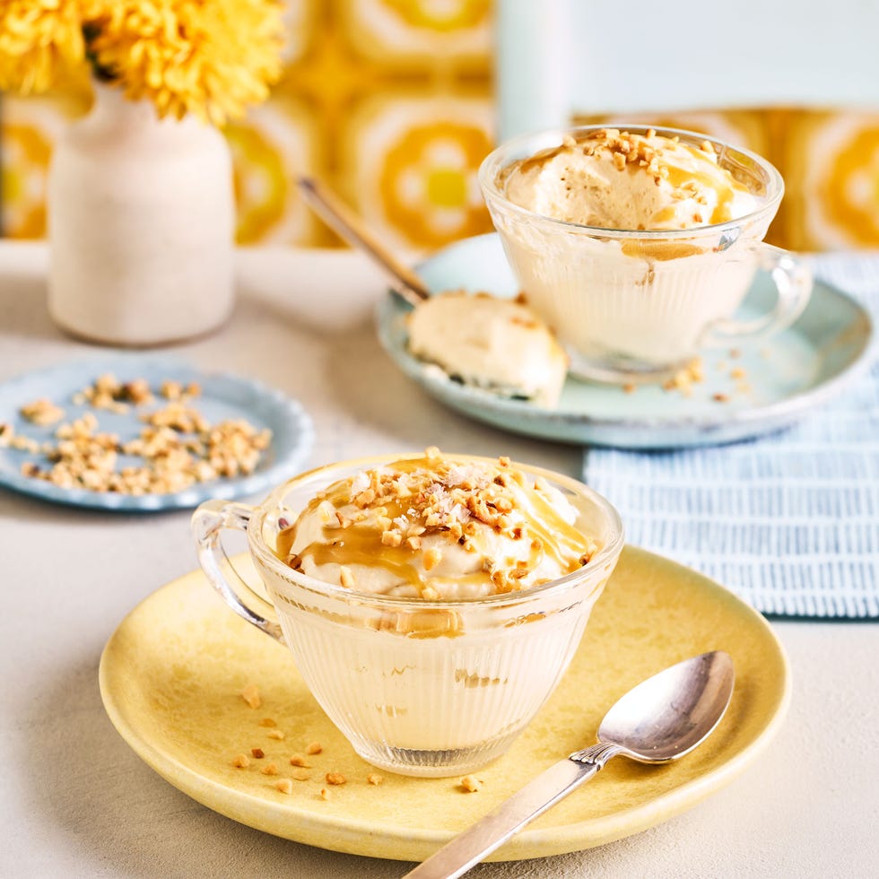salted caramel mousses