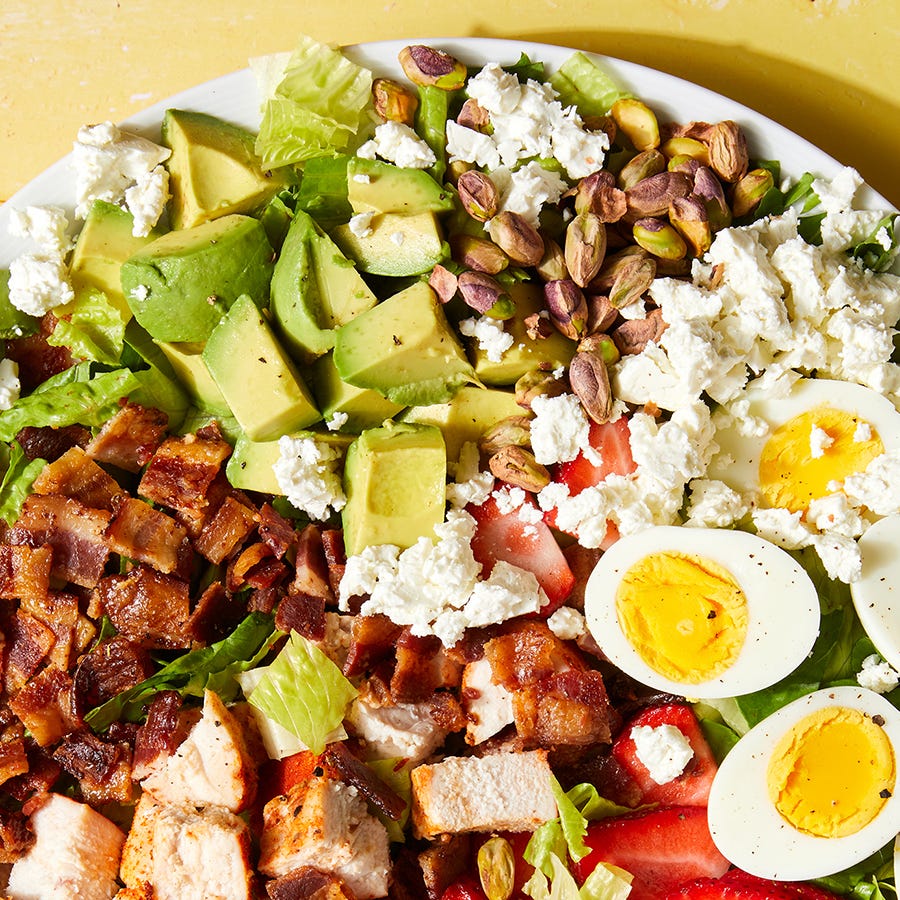 Strawberry Chicken Cobb Salad strawberry chicken cobb salad