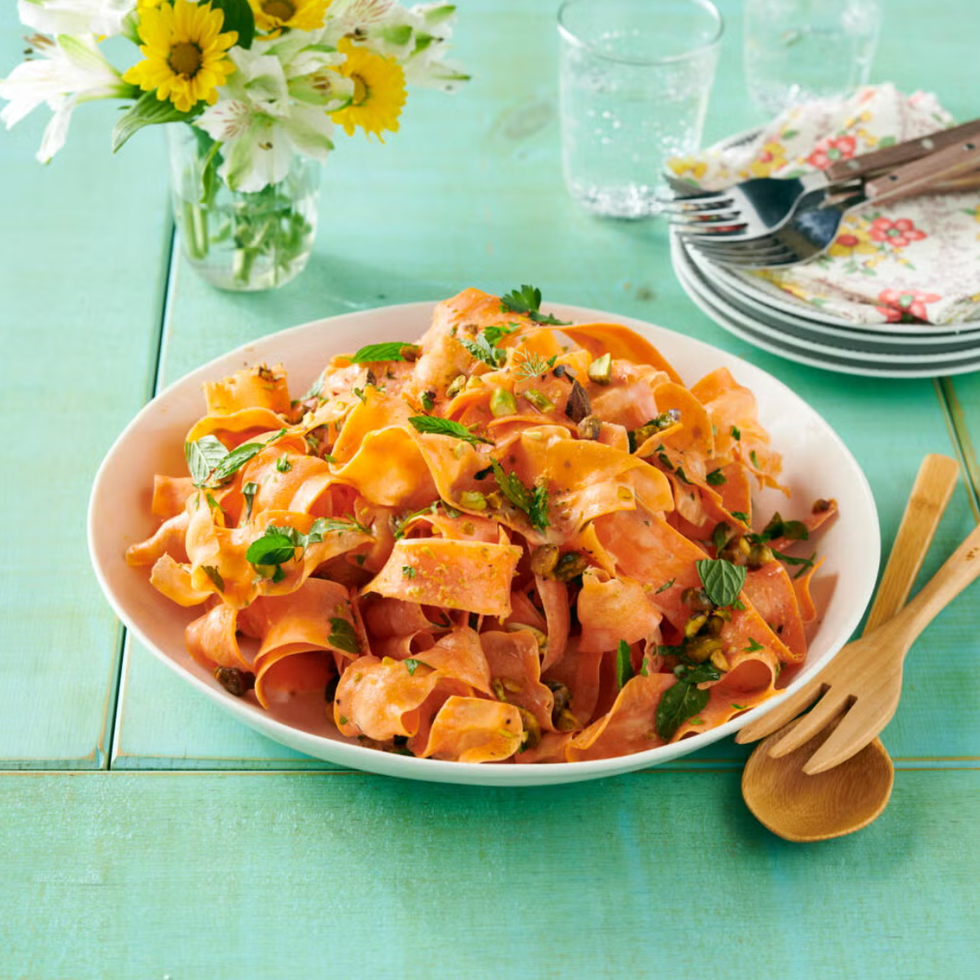 carrot ribbon summer salad carrot ribbon summer salad