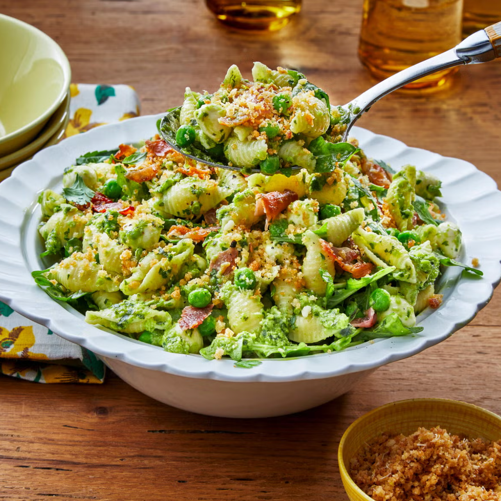 spring pea and pesto pasta summer salad spring pea and pesto pasta summer salad