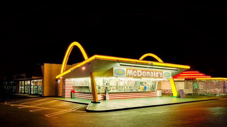 Vintage McDonald's exterior