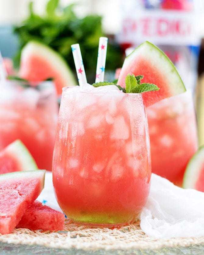 vodka watermelon cooler drinks