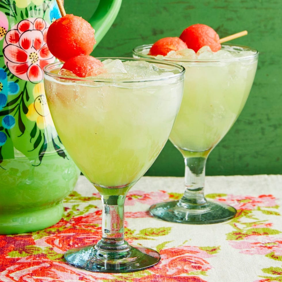 watermelon spritzer drinks