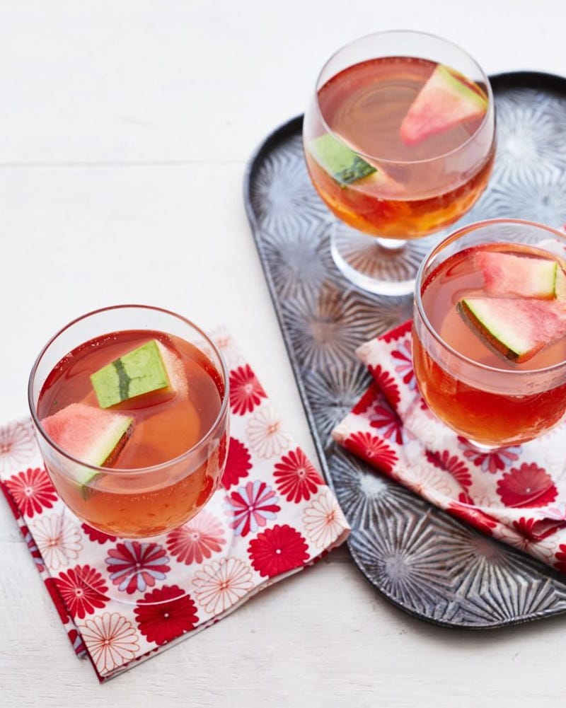 watermelon sangria drinks