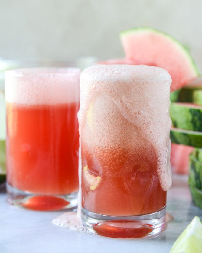 watermelon shandy drinks