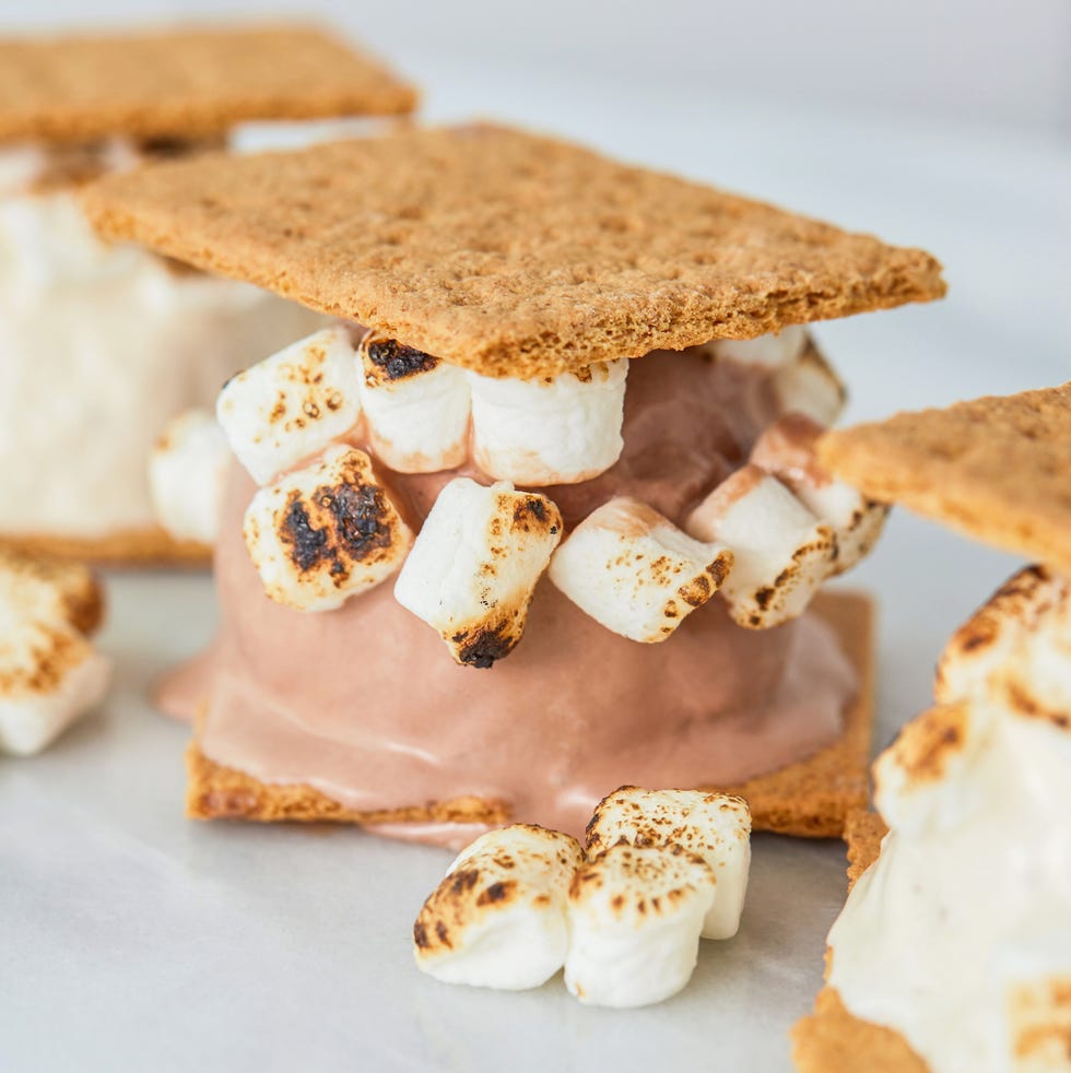s'mores ice cream sandwiches recipe