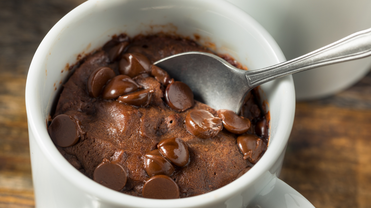 Chocolate chip mug brownie Chocolate chip mug brownie