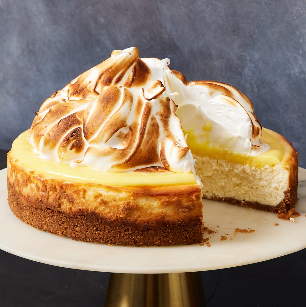 lemon meringue cheesecake