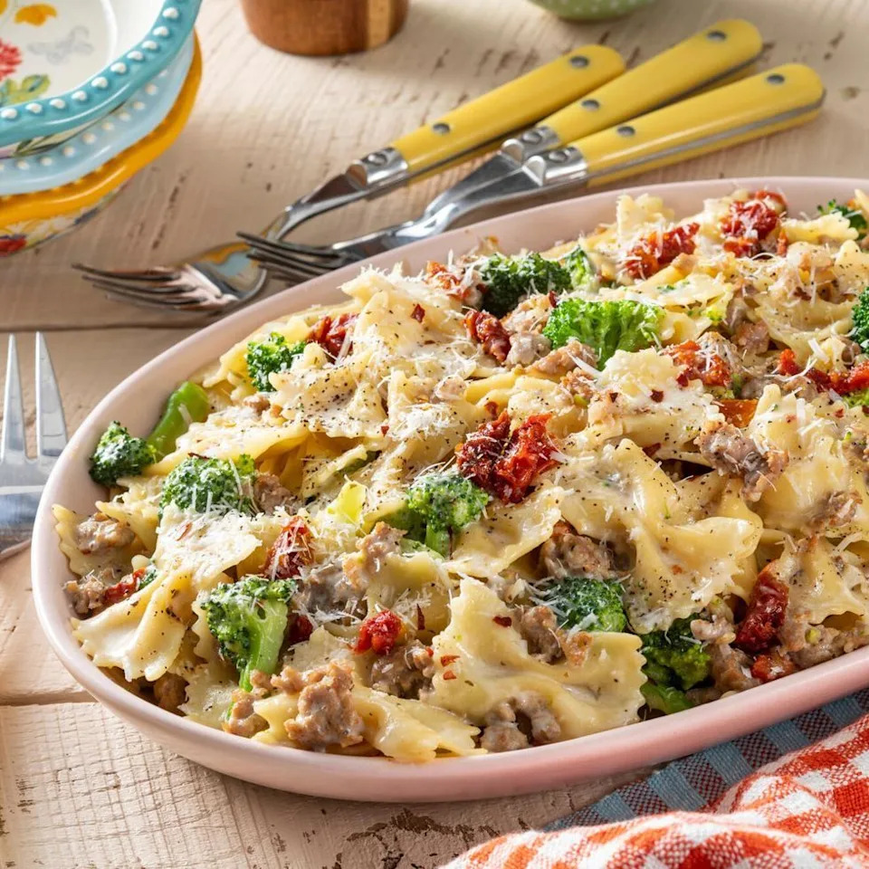 bowtie fall pasta