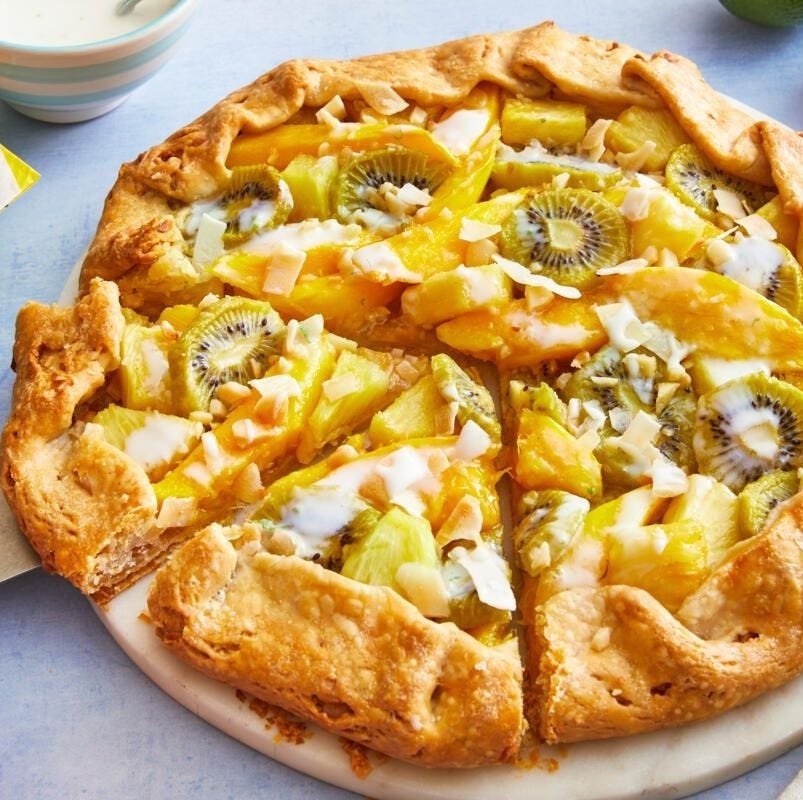 best pie recipes tropical fruit galette
