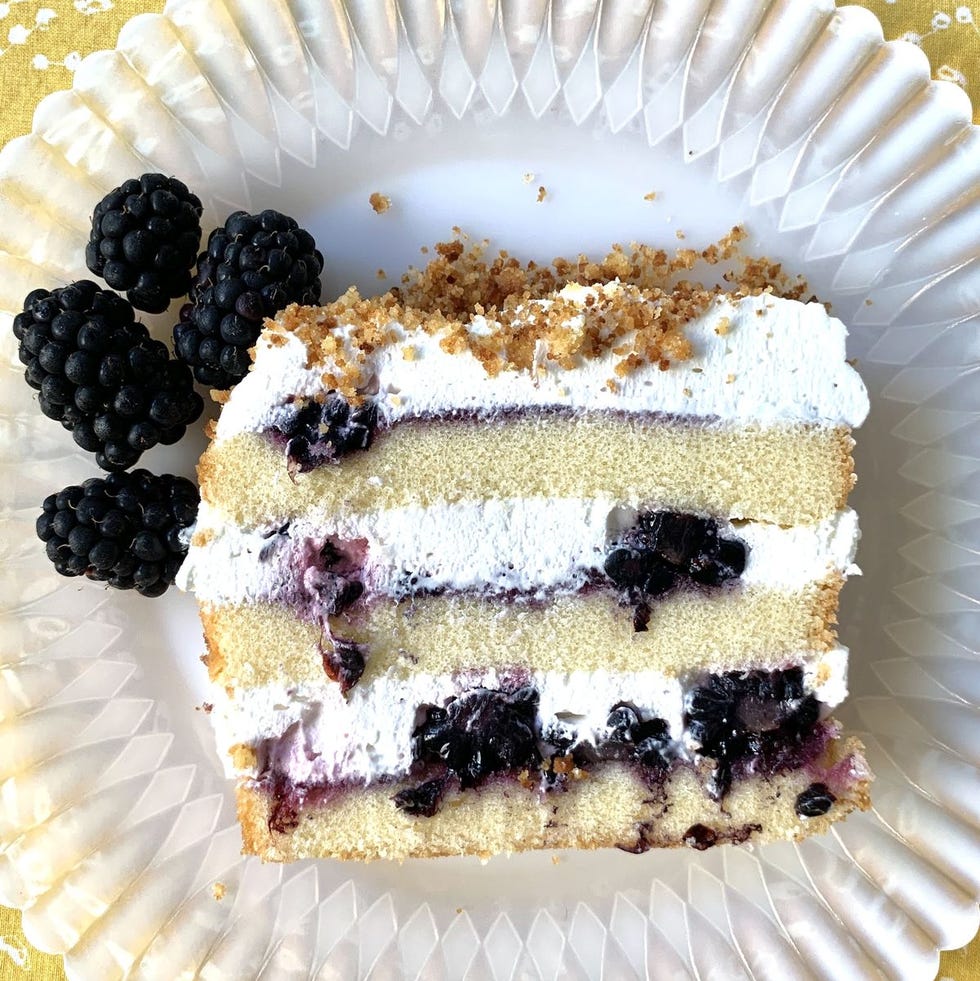 blackberry recipes blackberry icebox cake