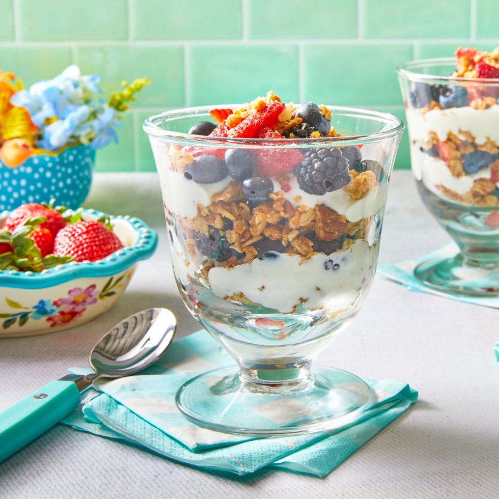 blackberry recipes yogurt parfait