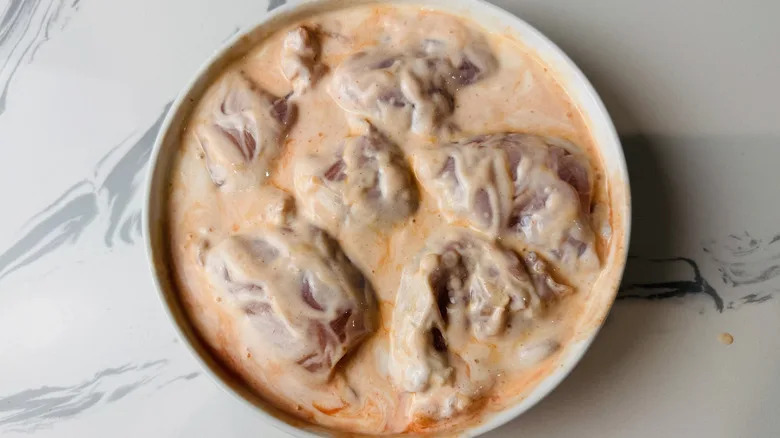 chicken in buttermilk marinade