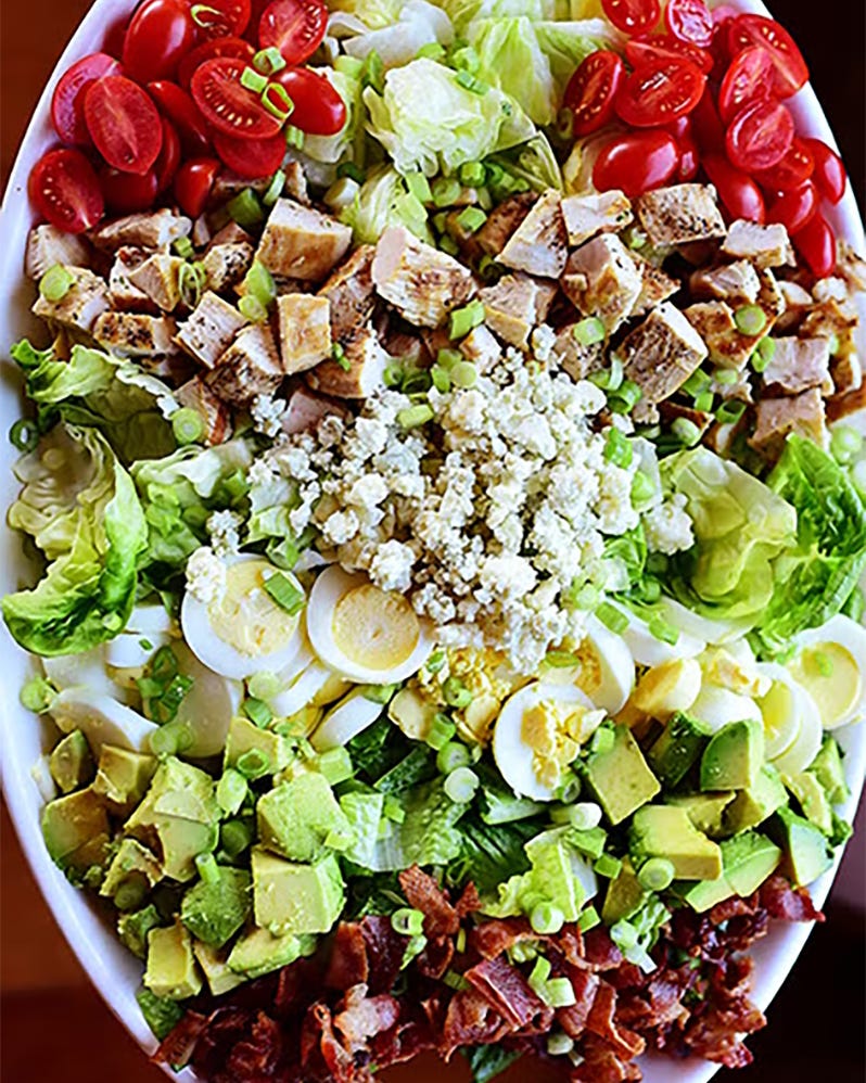 chicken bacon recipes cobb salad