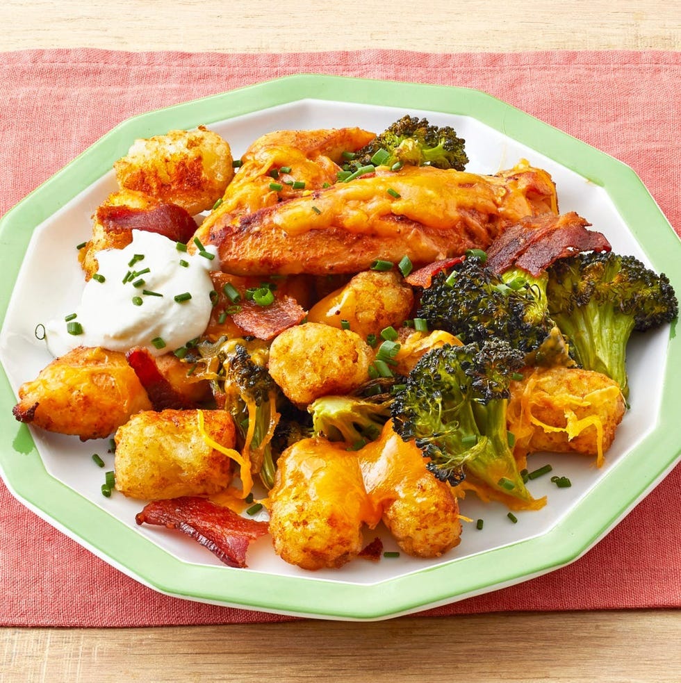chicken bacon recipes loaded tater tots