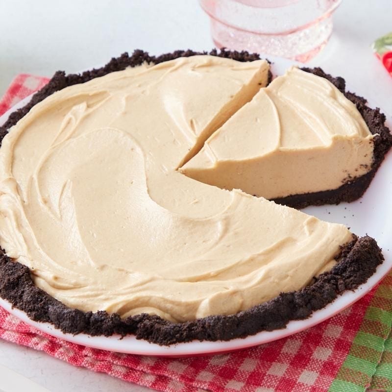 church potluck chocolate peanut butter pie