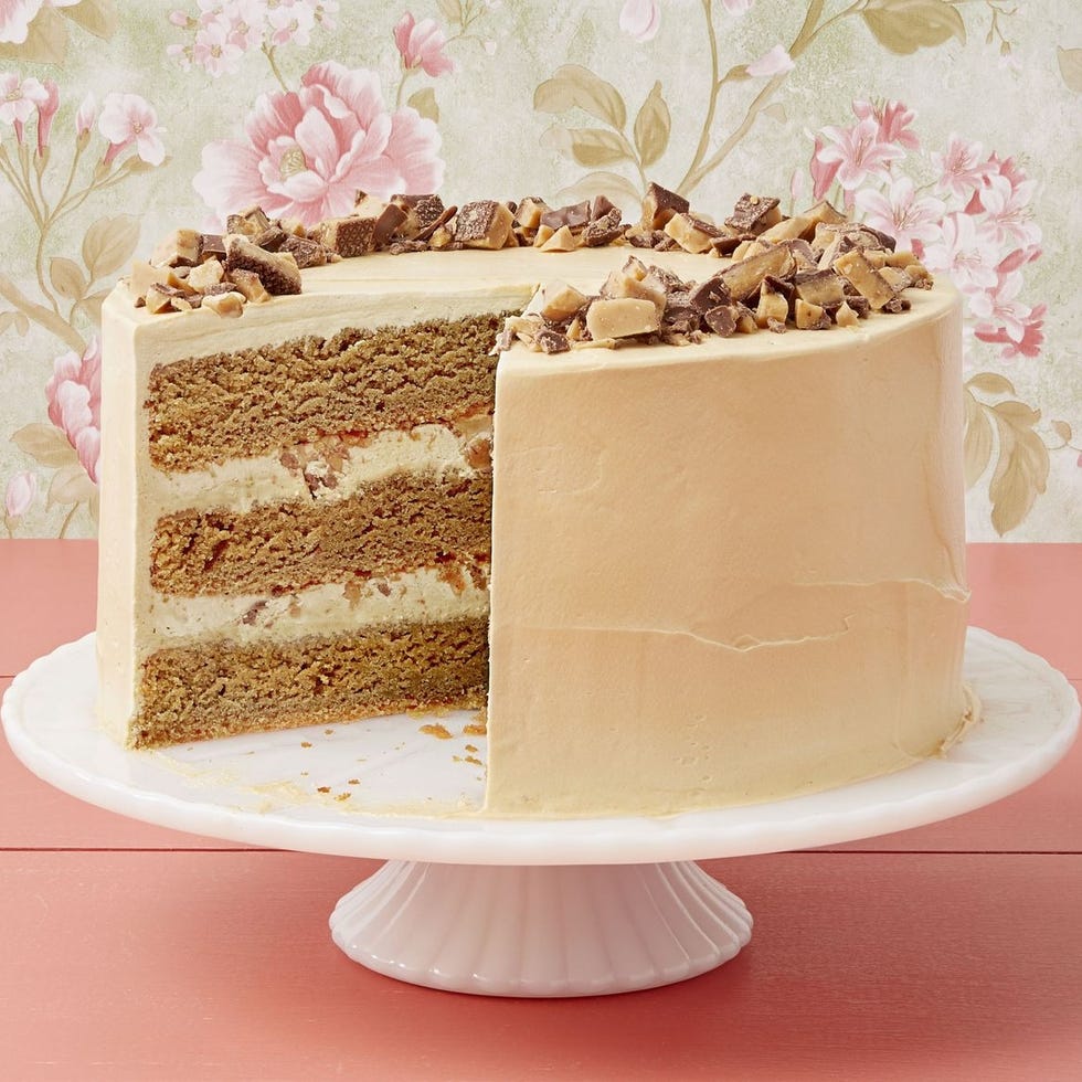 coffee toffee crunch cake