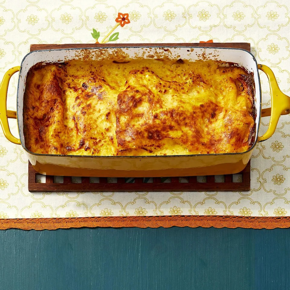 fall pasta loaf pan lasagna with butternut squash