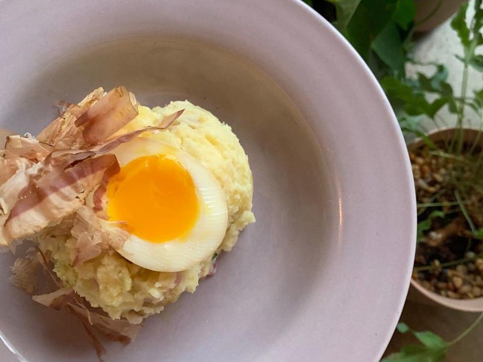 Hanai potato salad.